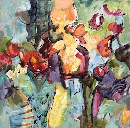 Light Touch. Acrylic on canvas, 36